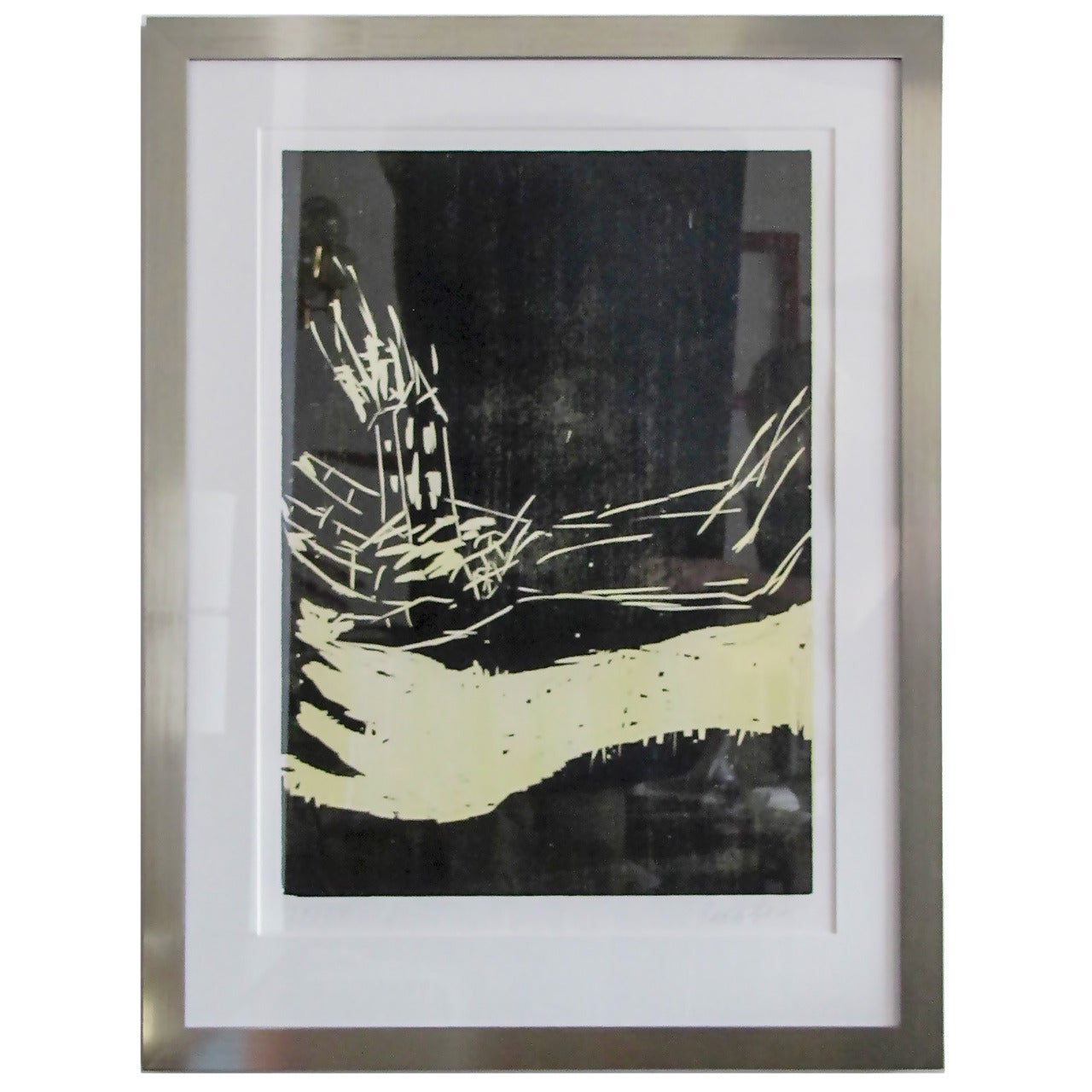 Georg Baselitz Wood Cut 'The Hand'