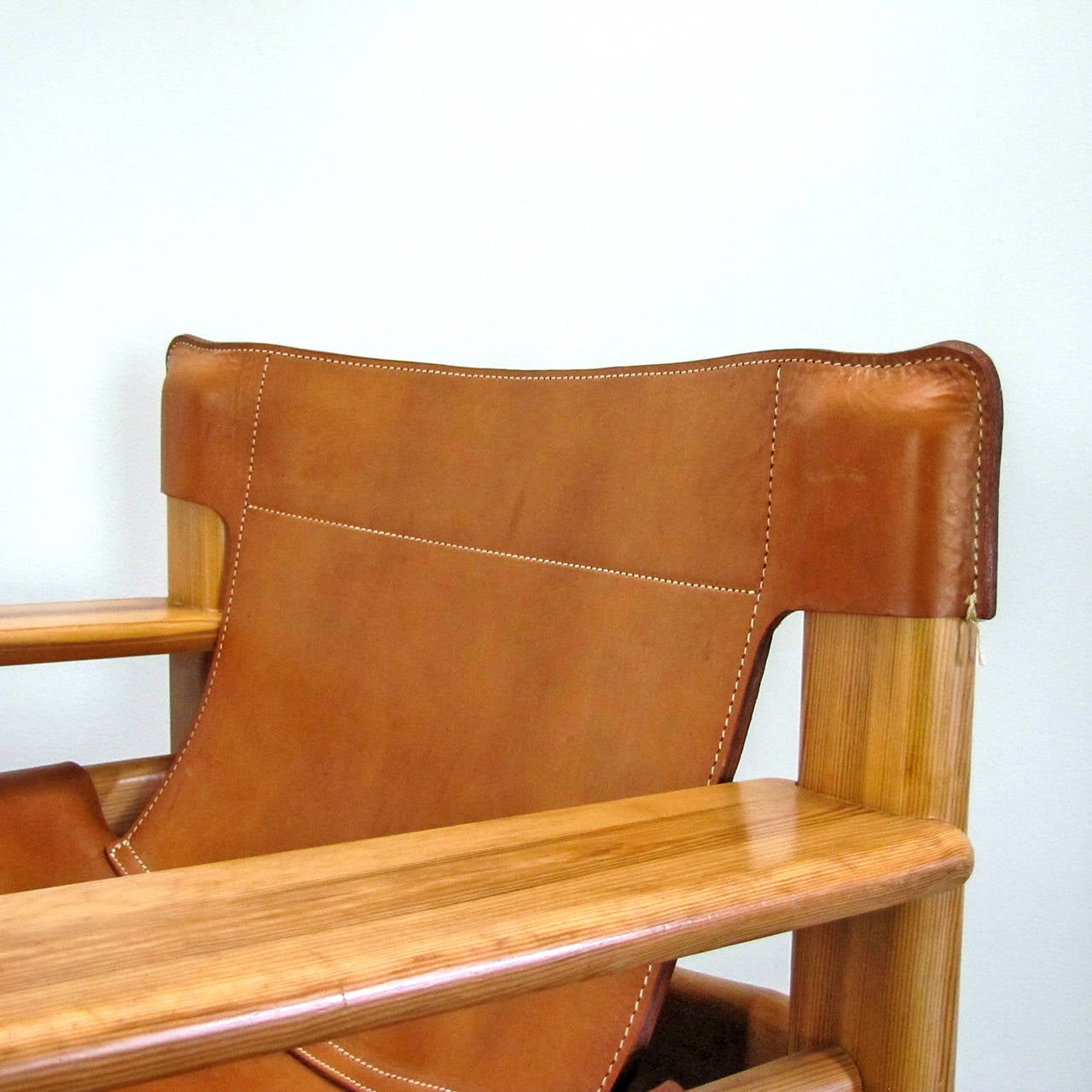 Bernt Petersen Leather Lounge Chairs 1