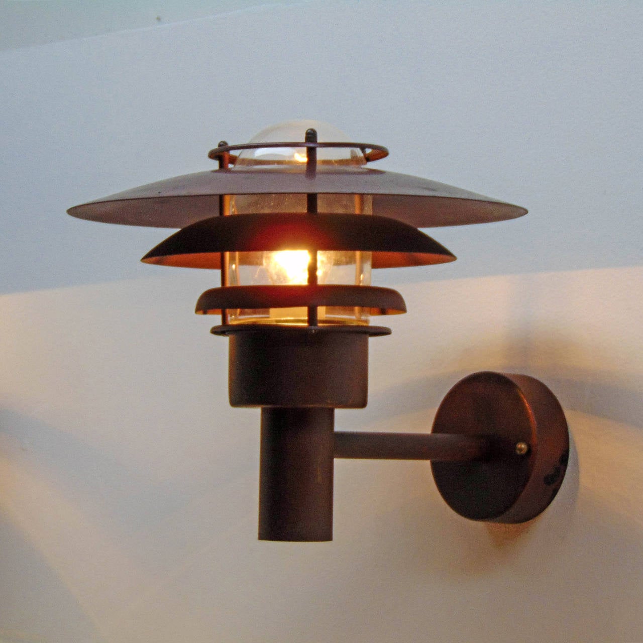 Pair of Danish Outdoor Wall Lights by Nordlux 1