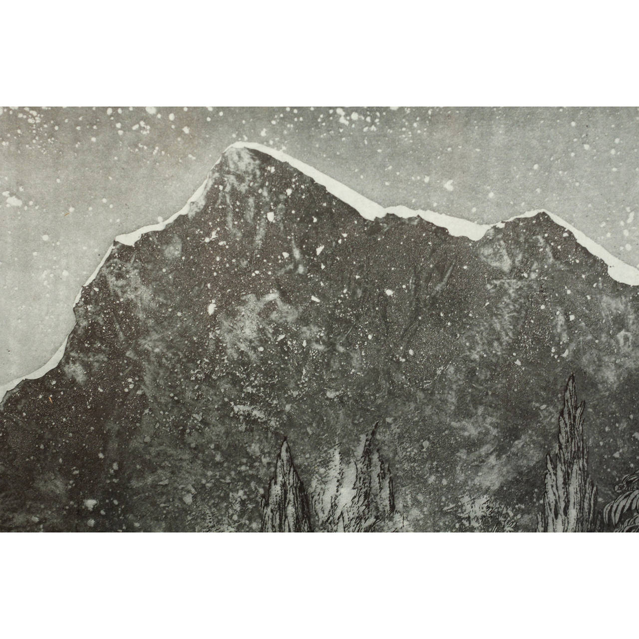 German Ernst Fuchs 'Under the Snow Lilith' Print