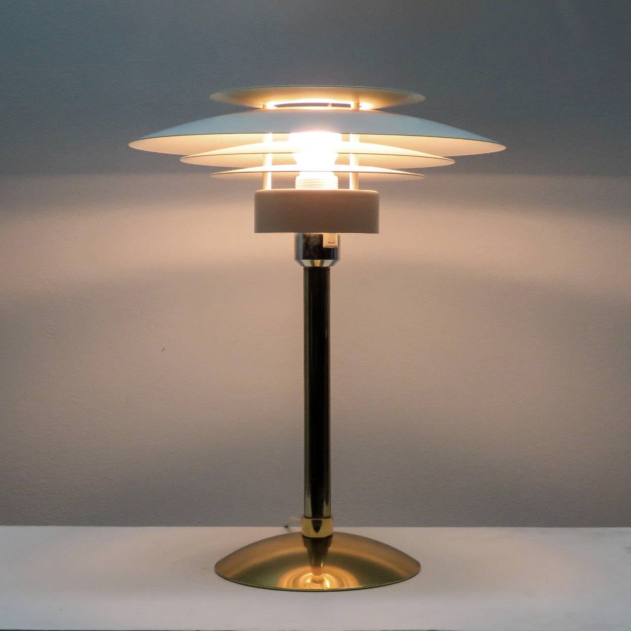 Pair of Scandinavian Table Lamps at 1stDibs