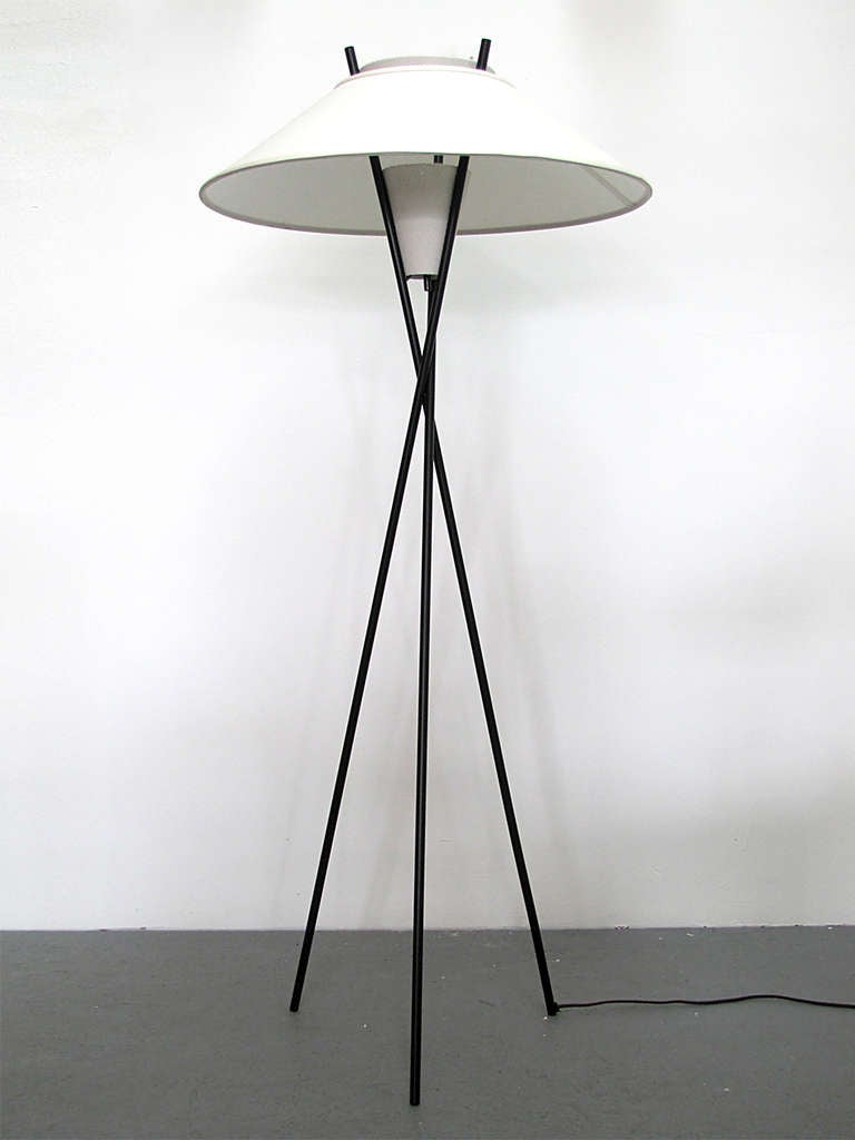 American Pair of Gerald Thurston Floor Lamps