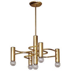 Boulanger Brass Chandelier