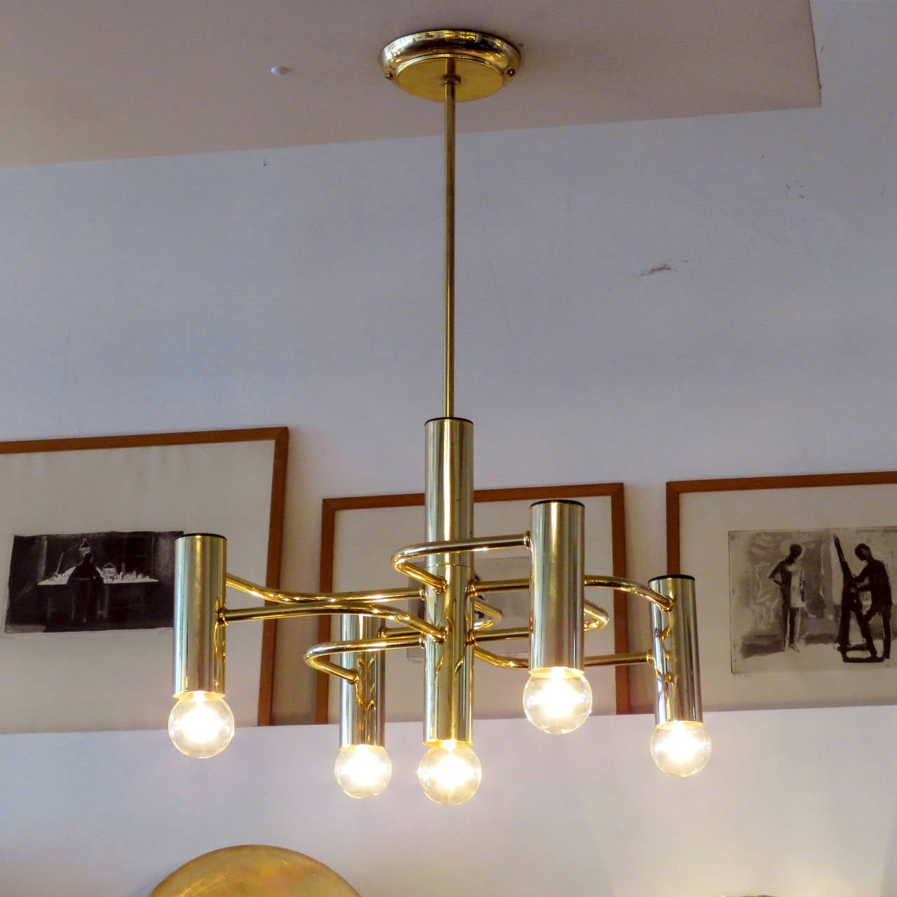 Boulanger Brass Chandelier 2