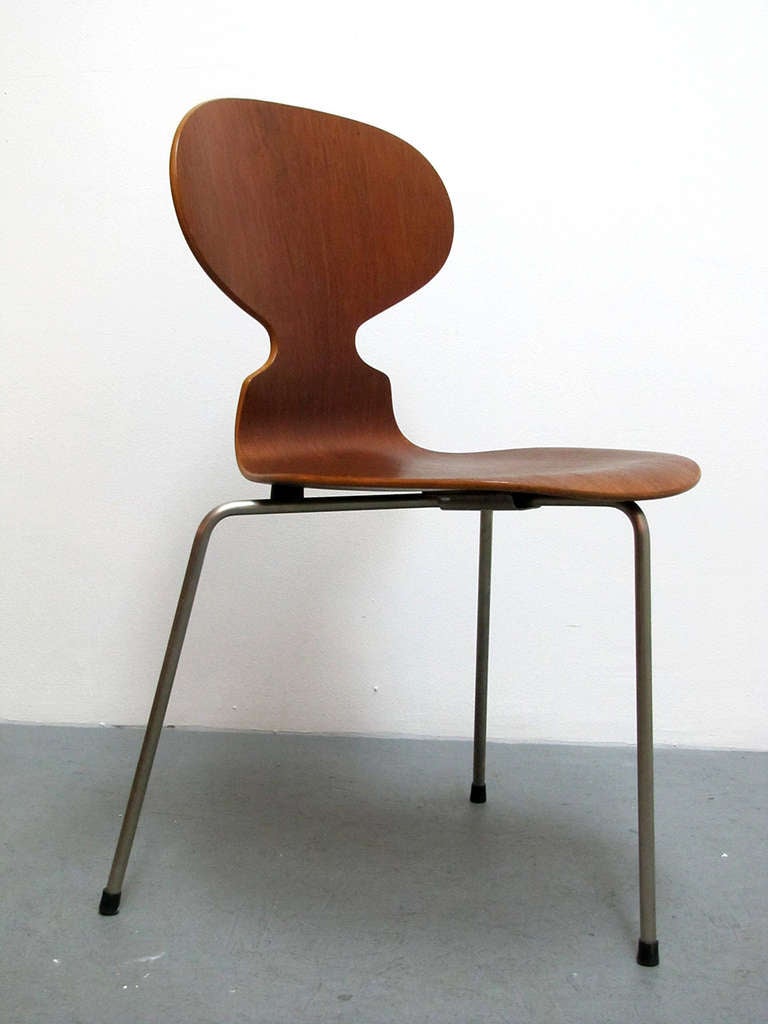 Trio of Arne Jacobsen Ant Chairs For Sale at 1stdibs