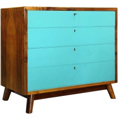 Antique Petite Danish Art Deco Chest