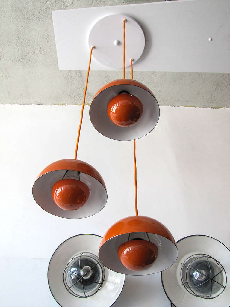 Danish Flower Pots by Verner Panton for Louis Poulsen