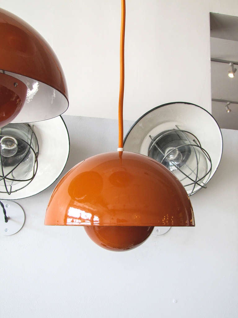 Flower Pots by Verner Panton for Louis Poulsen In Excellent Condition In Los Angeles, CA