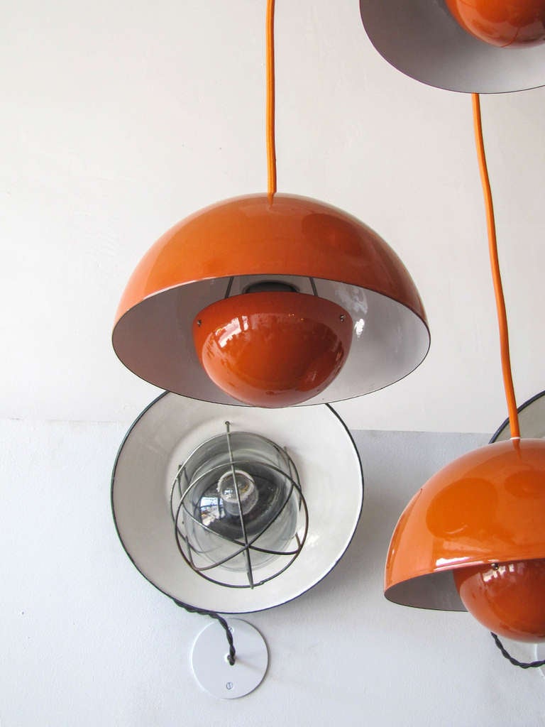 Late 20th Century Flower Pots by Verner Panton for Louis Poulsen