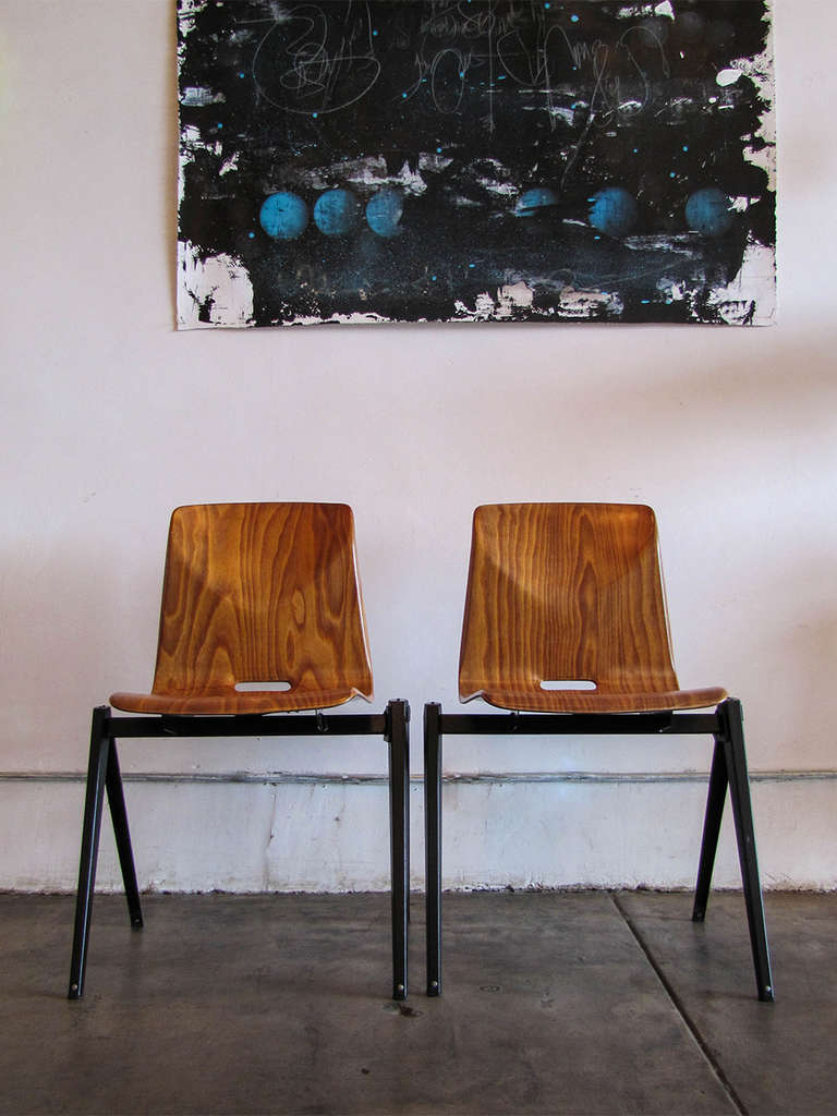 Six Industrial Chairs 3