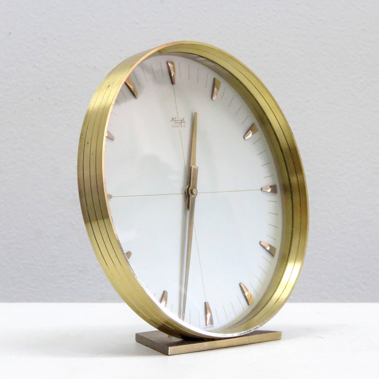 German Kienzle Electric Table Clock