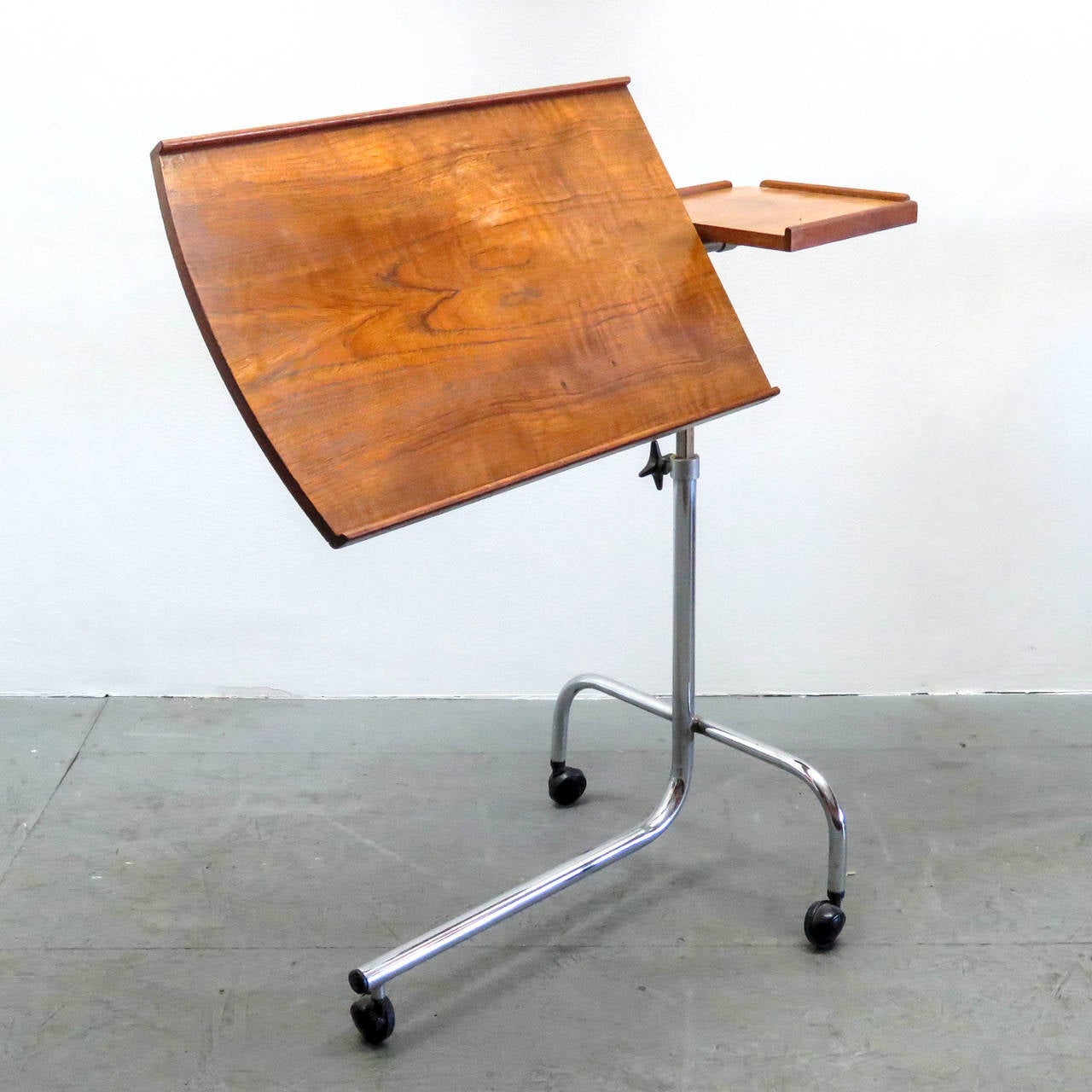 Danish Teak Reading and Serving Table, 1950s 5