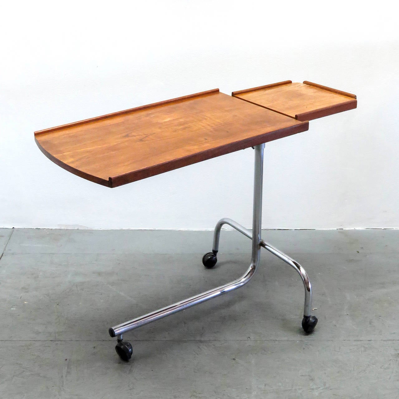 Danish Teak Reading and Serving Table, 1950s 1