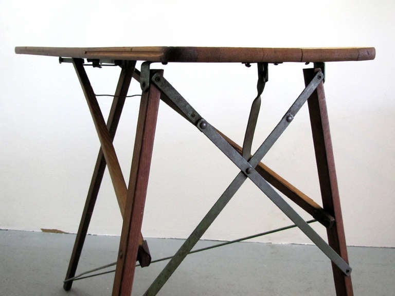Mid-20th Century 1930's Wooden Ironing Board