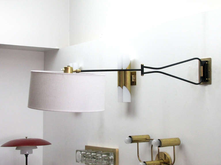 Pair of French Swing Arm Sconces