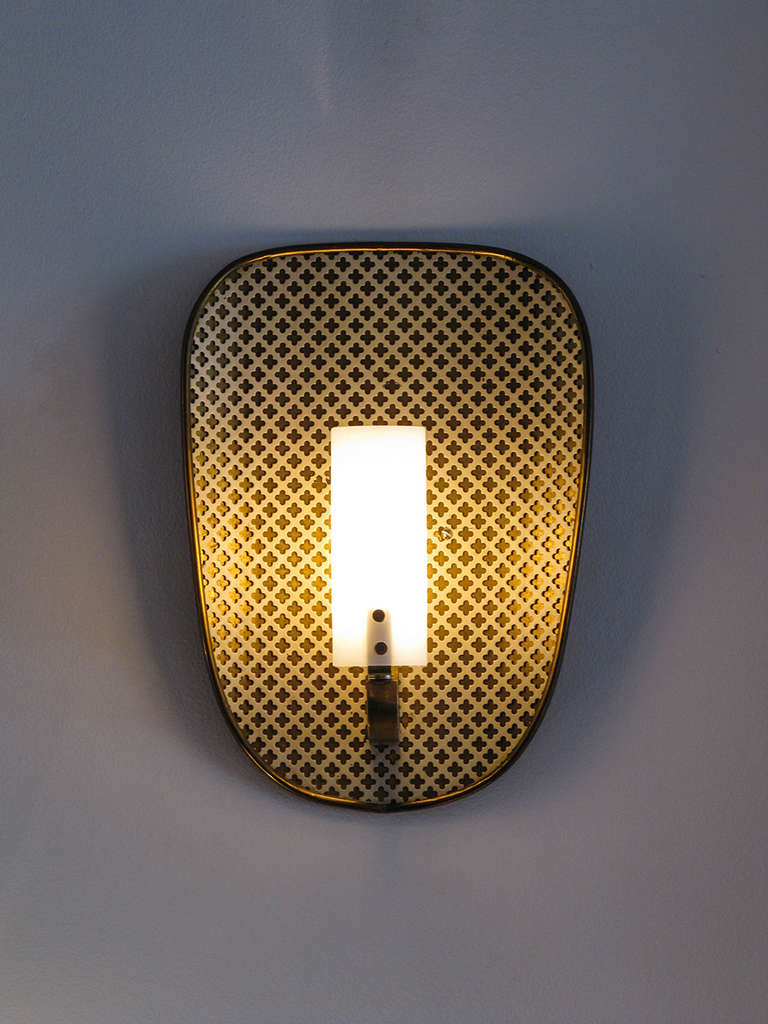 French Perforated Wall Lights 3
