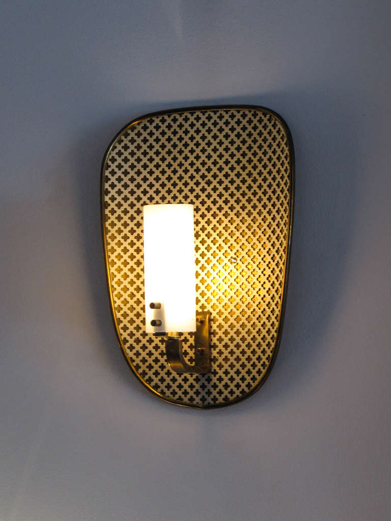 French Perforated Wall Lights 4