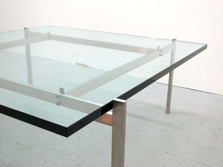 Late 20th Century PK 61 coffee table by Poul Kjaerholm