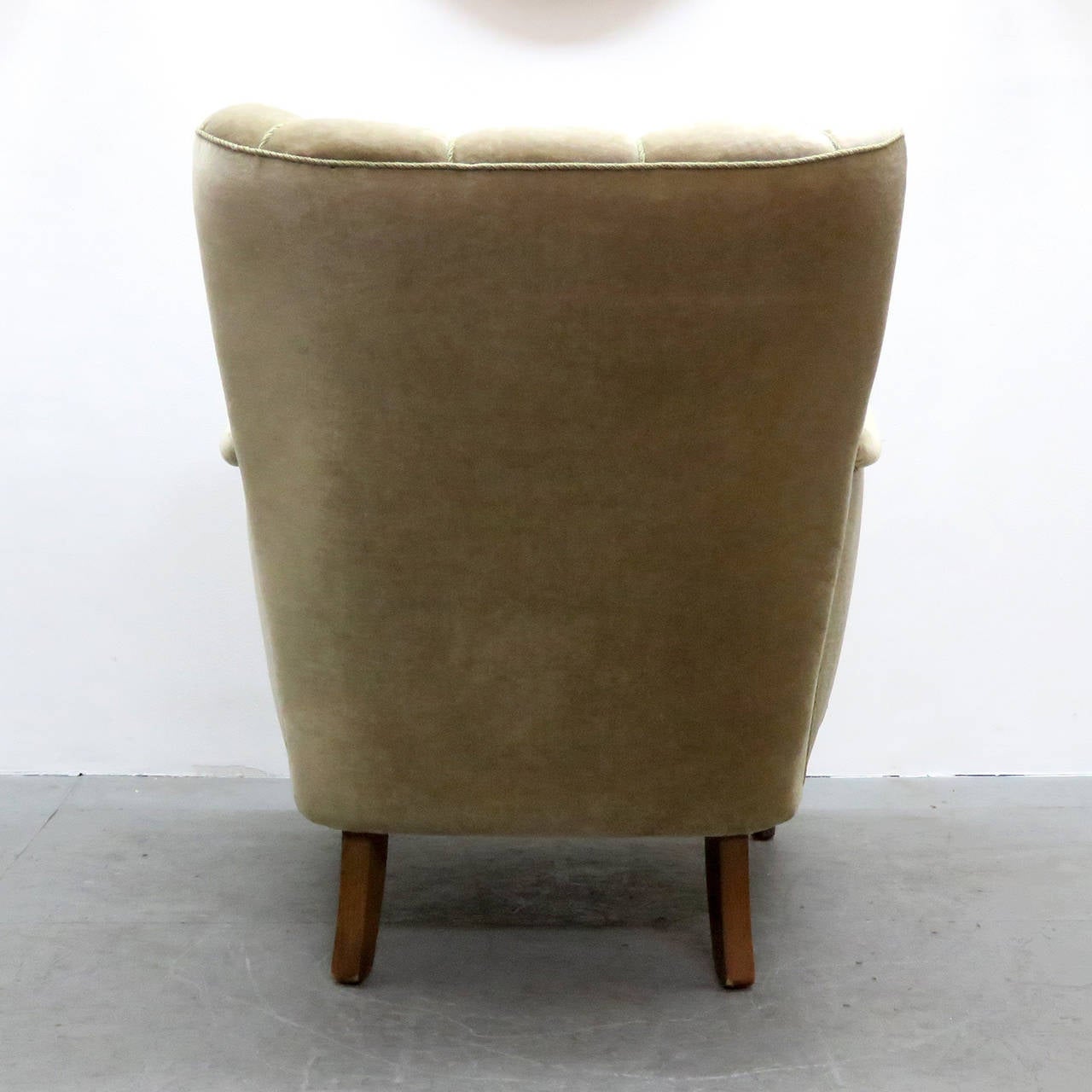 Danish Mohair Club Chair, 1950 2