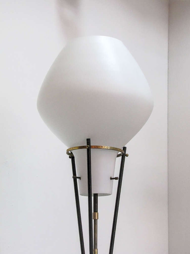 Enameled Italian Floor Lamp