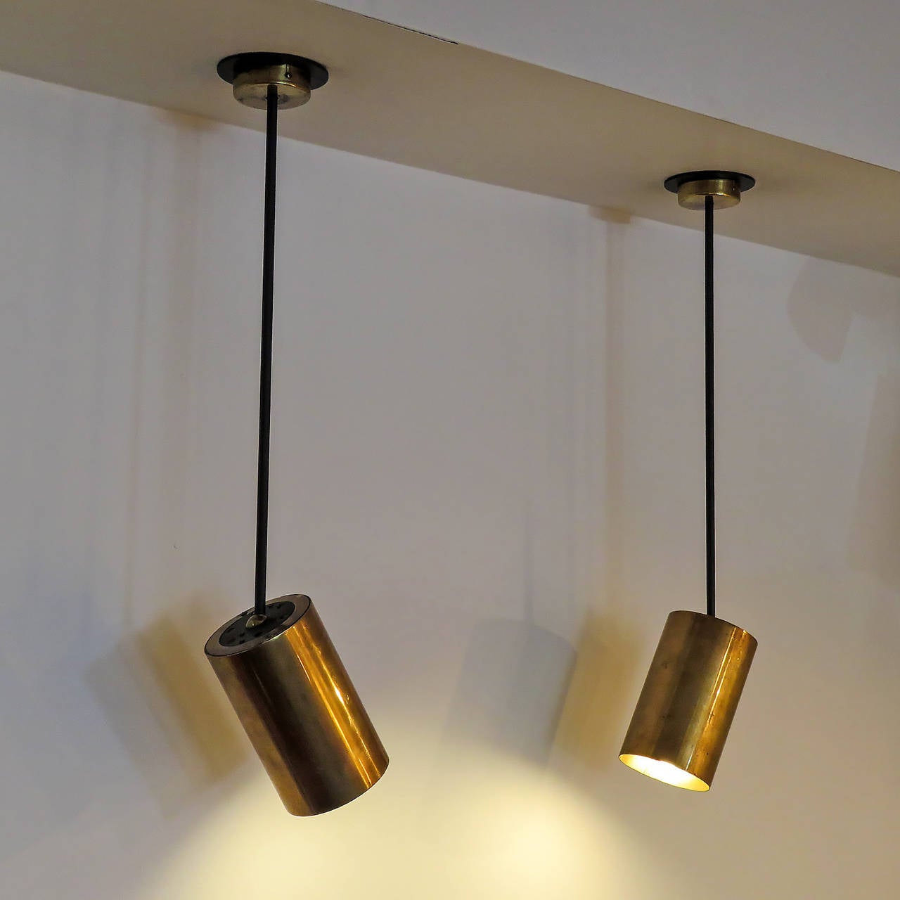Pair of French Parscot Pendant Lights 4