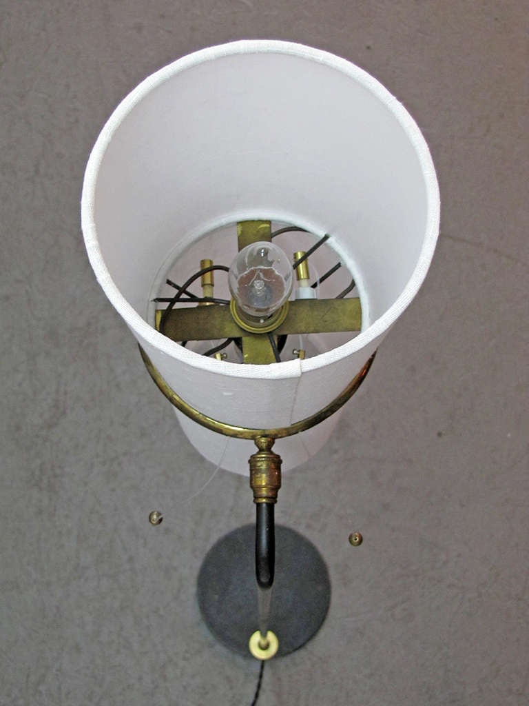 Brass Lunel Floor Lamp