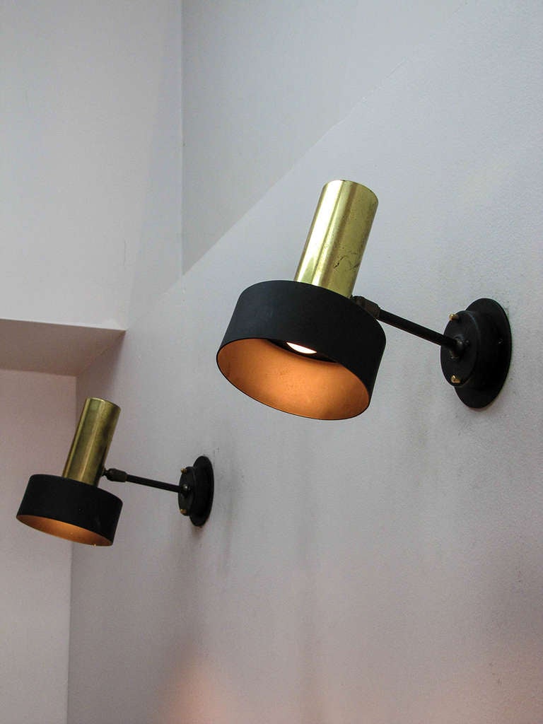 Pair of Boris Lacroix Wall Lights 2