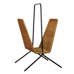 Austrian Magazine Rack, 1950