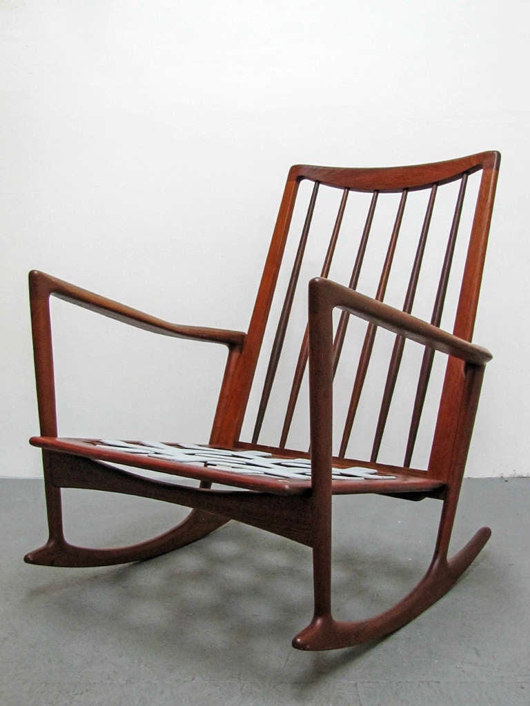 Ib Kofod Larsen Rocking Chair 4