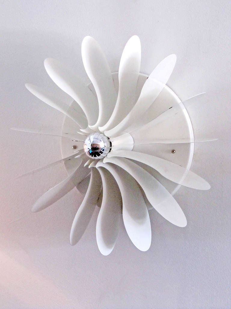 impressive wall or ceiling flush mount light designed by Hermian Sneyders de Vogel for Raak
