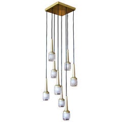 Eight Light Chandelier by Staff of Germany 1