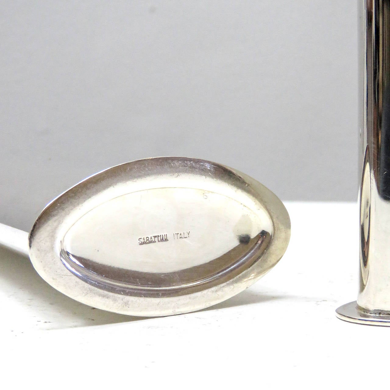 Lino Sabattini Silver Plated Giselle Bud Vases 4