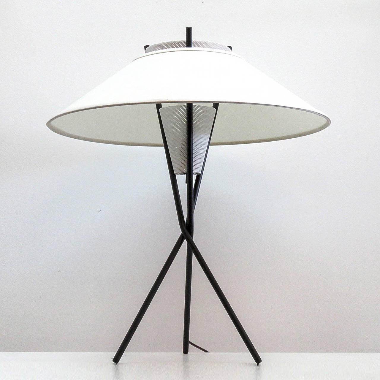 Enameled Gerald Thurston Table Lamp