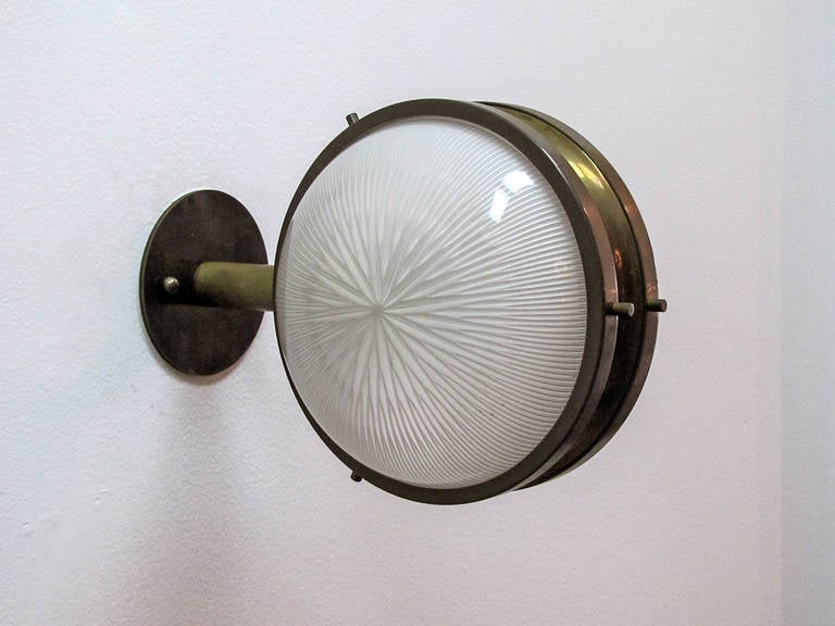 Sergio Mazza "Delta" Wall Light