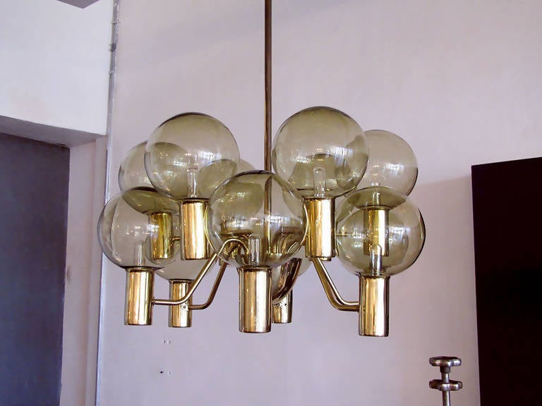 Hans-Agne Jakobsson Chandelier In Excellent Condition In Los Angeles, CA