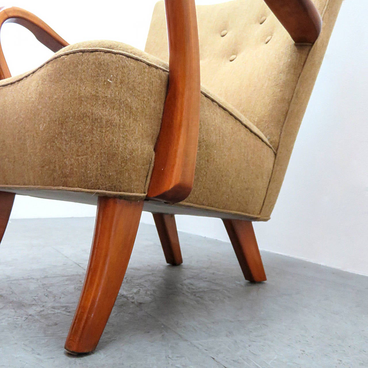 Pair of Danish Lounge Chairs, 1940 For Sale at 1stdibs