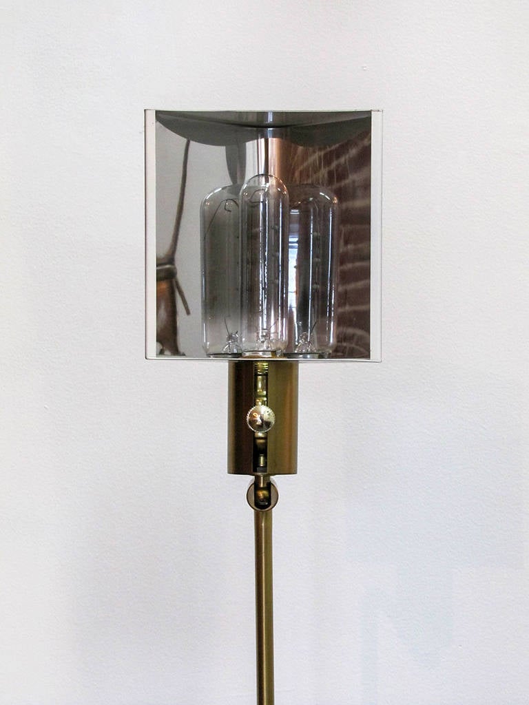 Koch and Lowy Floor Lamp In Excellent Condition In Los Angeles, CA