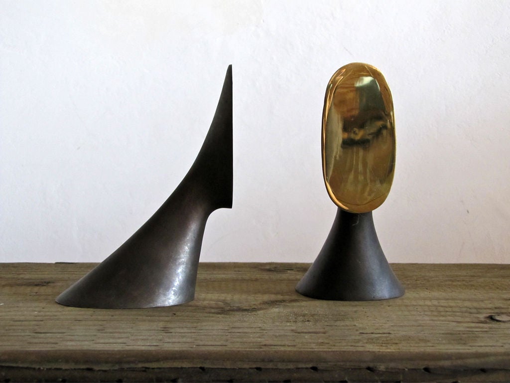 Carl Aubock Bookends In Excellent Condition In Los Angeles, CA