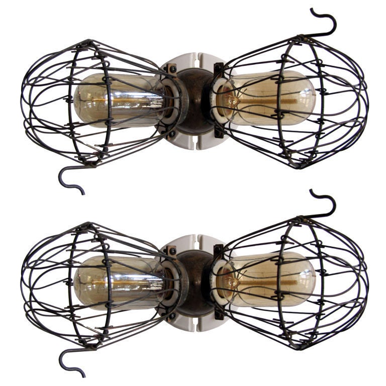 Industrial Double Cage Lights