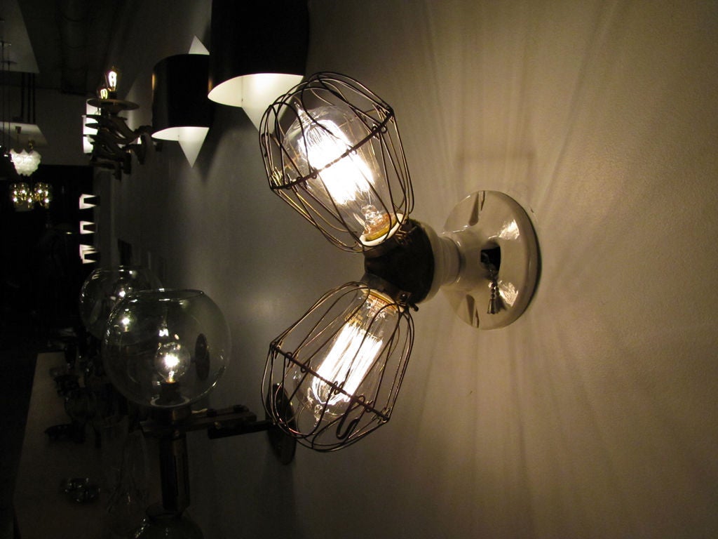 Industrial Double Cage Lights 2