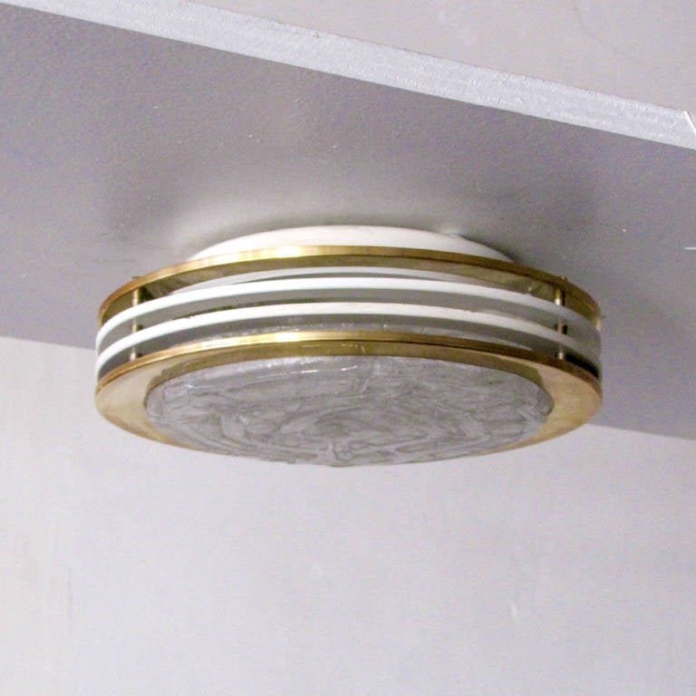 German Flush Mount Light by Doria