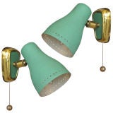 Vintage Petite French Wall Lights