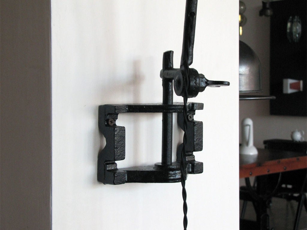 French Wall Swing Arm Wall Light at 1stdibs