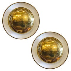 Double Disk Flush Mount Lights