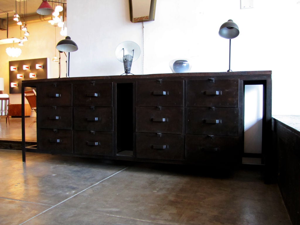American Large Industrial Console