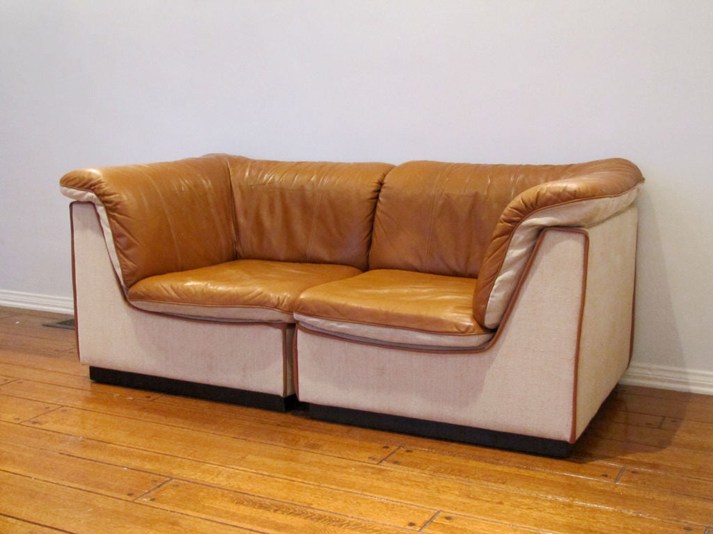 modular leather sofas