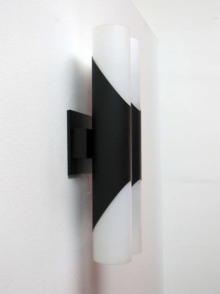 Pair of German Double Wall Lights at 1stdibs