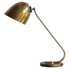 Vilhelm Lauritzen Brass Table Lamp