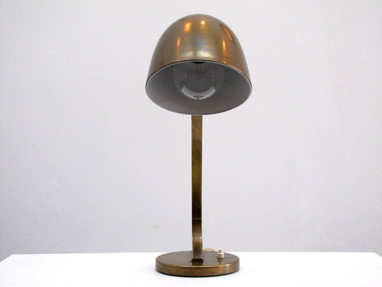 Vilhelm Lauritzen Brass Table Lamp 1