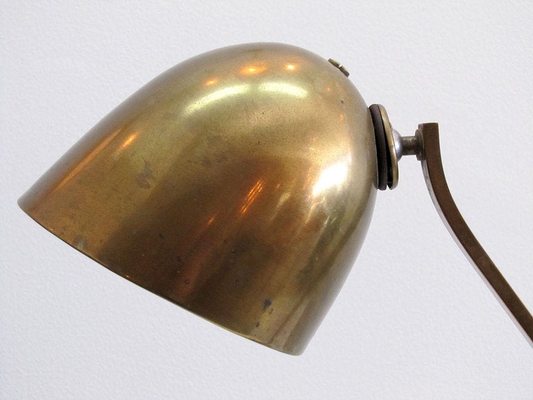 Vilhelm Lauritzen Brass Table Lamp 3
